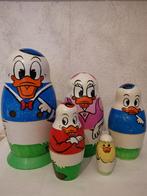 Donald Duck Matroesjka Vintage jaren 60/Eichorn, Donald Duck, Gebruikt, Beeldje of Figuurtje, Ophalen