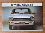 Toyota Starlet brochure folder, Ophalen of Verzenden, Gelezen, Toyota