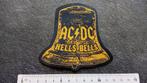 AC/DC zeer  mooie shaped hell's bells patch 121, Verzenden, Nieuw, Kleding
