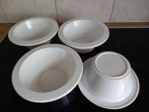 4x Kunststof Bakje wit Hema...ruilen kan., Huis en Inrichting, Keuken | Keukenbenodigdheden, Gebruikt, Ophalen of Verzenden