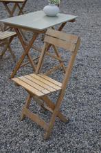 Vintage Beuken Klapstoelen partij, Gebruikt, Bruin, Vintage, Ophalen of Verzenden