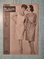 Vintage Marion knippatronen blad nr 204 juni 1965, Marion, Gebruikt, ., Vrouw