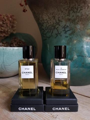 Les Exclusifs de Chanel 31 Rue Cambon/ No 22 edp 2/5/10 ml beschikbaar voor biedingen