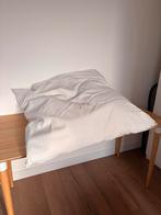Groot vloerkussen 90x90x20cm, Ophalen, Gebruikt, Wit, Vierkant