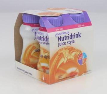 Nutricia nutridrink juice style drinkvoeding beschikbaar voor biedingen