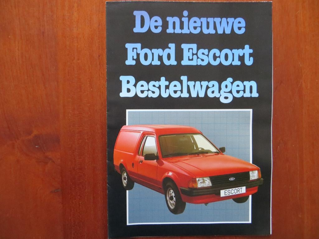De nieuwe Ford Escort Bestelwagen (dec. 1980), Ophalen of Verzenden, Nieuw, Ford