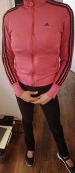 Adidas trainingsjack dames knalroze  maat L  / 40, Maat 42/44 (L), Ophalen of Verzenden, Zo goed als nieuw