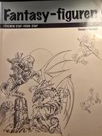 Fantasy Figuren Tekenen Stap-voor-Stap, Gelezen, Ophalen of Verzenden, Damon J. Reinagle, Tekenen en Schilderen