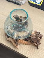 Boomstronk met glas decoratie, Overige kleuren, Ophalen of Verzenden, Minder dan 50 cm, Glas