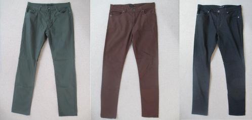 3 stuks Lange broek Terstal mt 40 kleur bruin, groen, zwart, Kleding | Dames, Broeken en Pantalons, Zo goed als nieuw, Maat 38/40 (M)