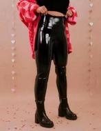 Wauw glans broek, tm 9XL, Kleding | Dames, Verzenden, Zwart, Nieuw, Maat 34 (XS) of kleiner