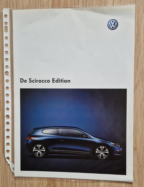 Folders Volkswagen Scirocco mk 3, Boeken, Auto's | Folders en Tijdschriften, Zo goed als nieuw, Volkswagen, Verzenden