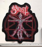 Ghost Vitruvian zeer mooie embroidered backpatch 24 x 28 cm, Verzenden, Nieuw, Kleding