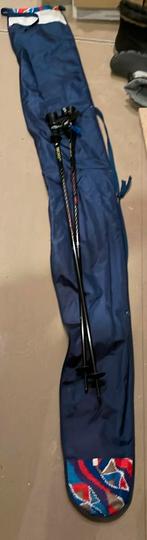 Tas voor Ski’s en ski stokken maat 115/46, Gebruikt, Stokken, Skiën, Ophalen