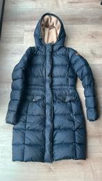 Moscow winterjas S dons lange jas blauw, Ophalen of Verzenden, Gedragen, Blauw