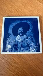 Delfts blauw keramiek tegeltje Rembrandt, Antiek en Kunst, Ophalen of Verzenden
