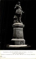 Standbeeld van Willem Lodewijk, Ophalen of Verzenden, Voor 1920, Gelopen, Friesland