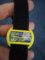 Winning Time chip, Sport en Fitness, Loopsport en Atletiek, Verzenden, Gebruikt, Snelheids- of Stappenmeter