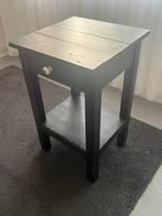 Nachtkast hout zwart, Ophalen, Gebruikt, Hout, Minder dan 45 cm