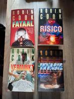 4 boeken van Robin Cook (Fataal, Risico, Verminkt en Invasie, Ophalen of Verzenden, Zo goed als nieuw