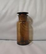 Apothekers Pot Amber, Antiek en Kunst, Antiek | Glas en Kristal, Ophalen of Verzenden