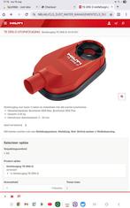 Hilti stofafzuiging, Doe-het-zelf en Verbouw, Ophalen of Verzenden, Boor- en/of Breekhamer