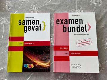 Samengevat wiskunde A en examenbundel  beschikbaar voor biedingen