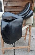 KM zadel 17,5 inch fit 3 , Rossner Amerika +zadel 18 M/W, Dieren en Toebehoren, Ophalen, Zo goed als nieuw, Dressuur