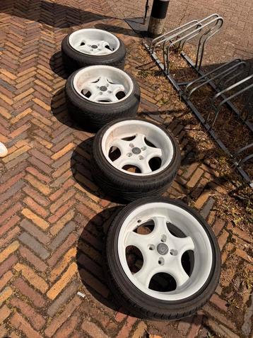 4x100 velgen for Mx5 nb/ Mini/Peugeot beschikbaar voor biedingen