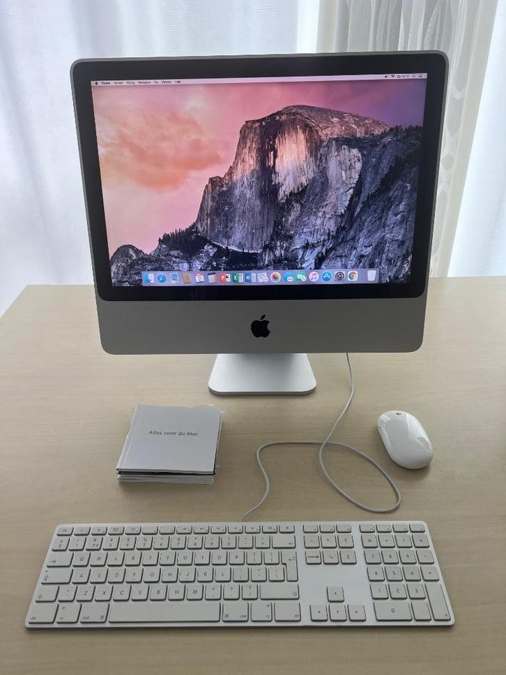 Apple iMac 20 inch, Computers en Software, Apple Desktops, Gebruikt, iMac, HDD, 2 tot 3 Ghz, Ophalen of Verzenden
