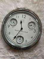 Riviera maison world cities clock, Ophalen of Verzenden, Zo goed als nieuw, Wandklok