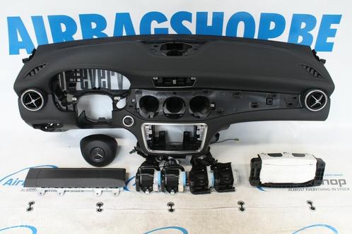 Airbag set - dashboard leer met grijs stiksel mercedes cla, Auto-onderdelen, Dashboard en Schakelaars