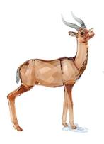 Swarovski SCS 2018 gazelle nieuw, Verzamelen, Swarovski, Ophalen of Verzenden, Nieuw