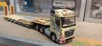 Mercedes actros  H.N.KRANE met semi dieplader uitschuifbaar
