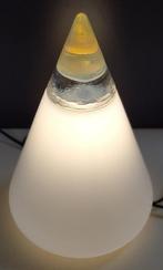 Vintage Giusto Toso Voor Leucos Italië Rio Tafellamp, Gebruikt, Design, Ophalen of Verzenden, Glas