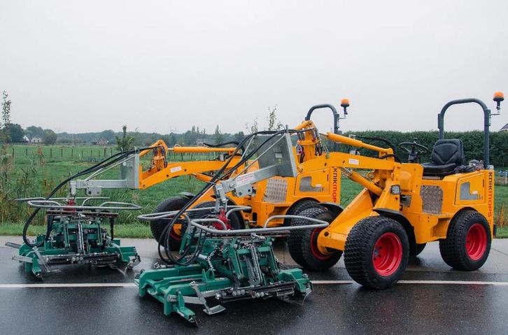 GEZOCHT: Hunklinger Machinale Bestratingsklemmen, Zakelijke goederen, Machines en Bouw | Kranen en Graafmachines, Wiellader of Shovel
