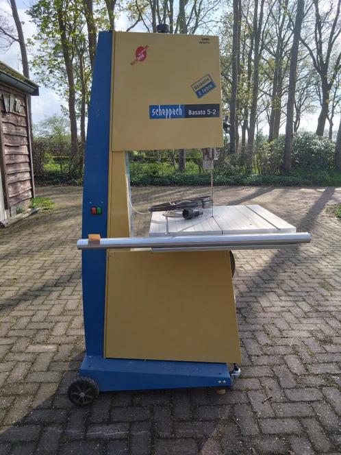 Lintzaag Scheppach Basato 5.2, Doe-het-zelf en Verbouw, Gereedschap | Zaagmachines, Gebruikt, Lintzaag, 1200 watt of meer, 70 mm of meer