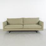 1x Montis Axel Bank 3-zits/190cm Groen Stof - Slede Zwart, Huis en Inrichting, Banken | Bankstellen, 150 tot 200 cm, Driepersoons