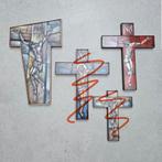 Vintage gebroeders paridon kruizen religie, Minder dan 50 cm, Gebruikt, Ophalen of Verzenden, Minder dan 50 cm