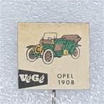 SP0508 Speldje VeGe Opel 1908, Ophalen of Verzenden, Gebruikt, Overige onderwerpen