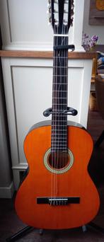 Mooie gitaar met tas, standaard, capo en stemapparaat, Muziek en Instrumenten, Ophalen, Gebruikt, Klassieke of Spaanse gitaar