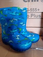 Nieuwe regenlaarsjes maat 22-23 blauw dino, Jongen of Meisje, Onbekend, Nieuw, Ophalen of Verzenden