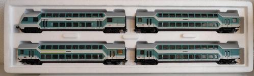 Märklin dubbeldekkerset 43580, Hobby en Vrije tijd, Modeltreinen | H0, Zo goed als nieuw, Wagon, Wisselstroom, Märklin, Ophalen of Verzenden