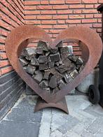 Haardhout houder, Tuin en Terras, Haardhout, Minder dan 3 m³, Ophalen of Verzenden, Blokken