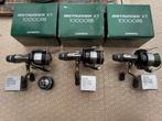 *** 3 Shimano Baitrunner XT 10000RB inclusief 3 spoelen ***, Watersport en Boten, Ophalen of Verzenden, Zo goed als nieuw, Molen