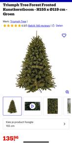 Zeer mooie kerstboom 155 cm Triumph Tree, Diversen, Kerst, Ophalen of Verzenden, Zo goed als nieuw