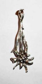 Hanger Zilver Edelweiss bloem Modernistisch, Verzenden, Zo goed als nieuw, Bloem of Plant, Zilver