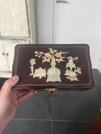 chinese sieradenkist kist juwelenkist chinees parelmoer, Antiek en Kunst, Ophalen of Verzenden