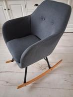 Grijze Schommelstoel, Huis en Inrichting, Ophalen, Zo goed als nieuw, Stof, Eén