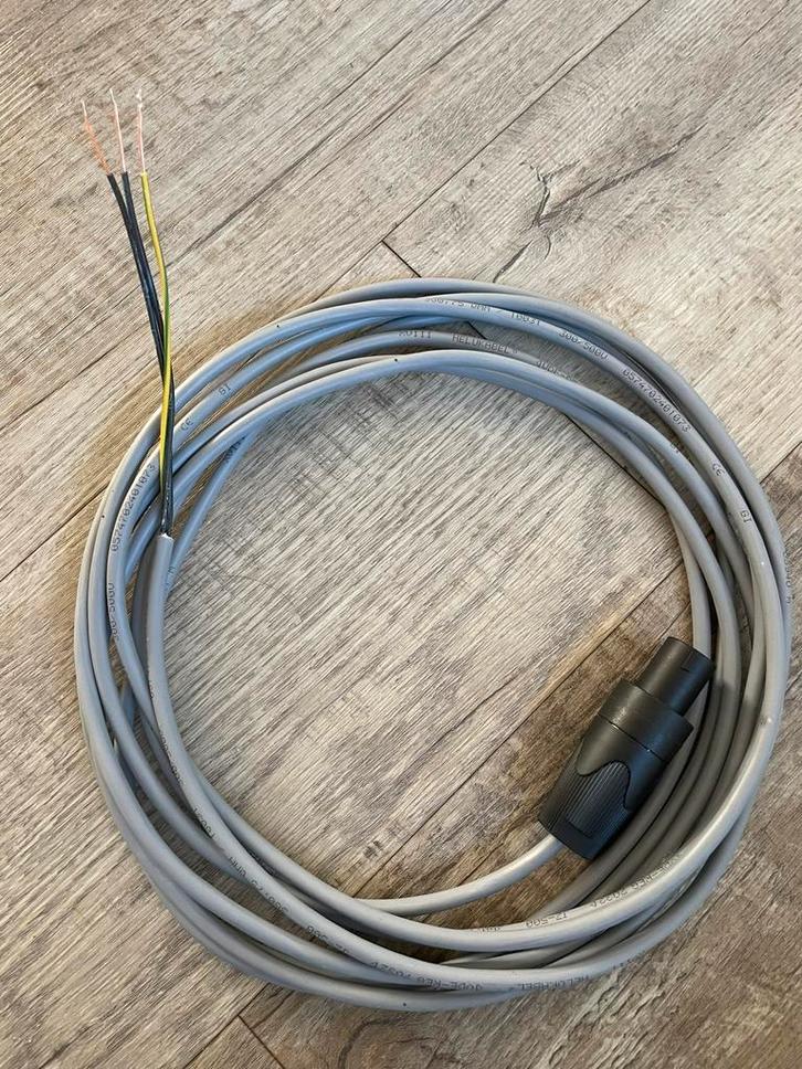 Rel high level subwooferkabel SPEAKON of XLR nieuw., Audio, Tv en Foto, Audiokabels en Televisiekabels, Nieuw, Luidsprekerkabel